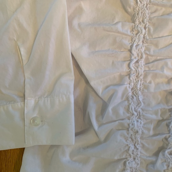 Talbots Ruffled Blouse size 14 - Picture 3 of 6
